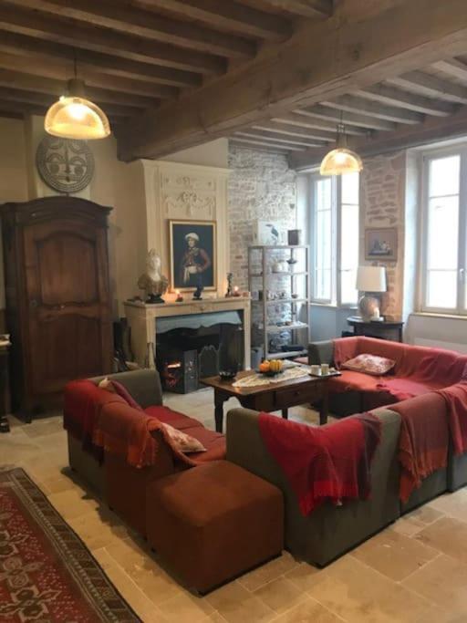 La Maison De Lea, Chambres D'Hotes De 14 Couchages Tournus Exterior photo